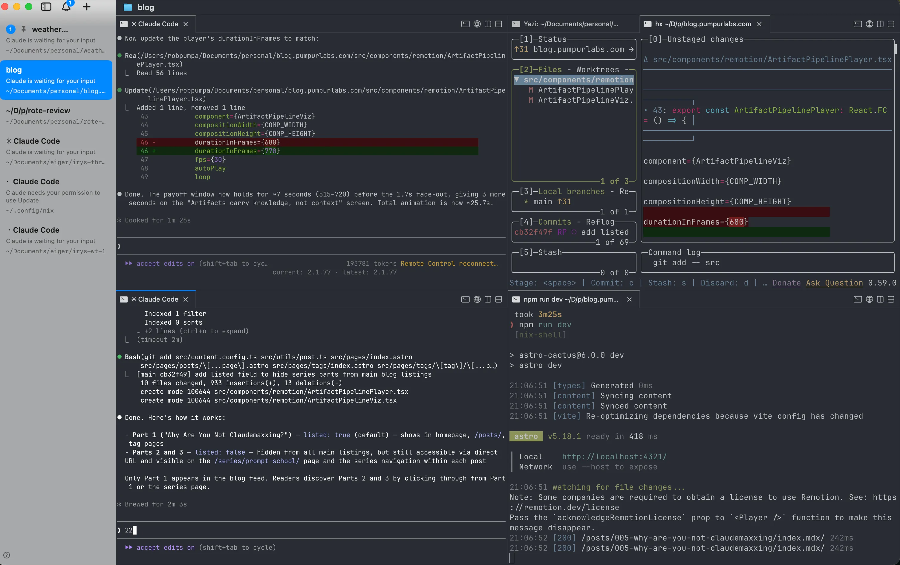 cmux session manager